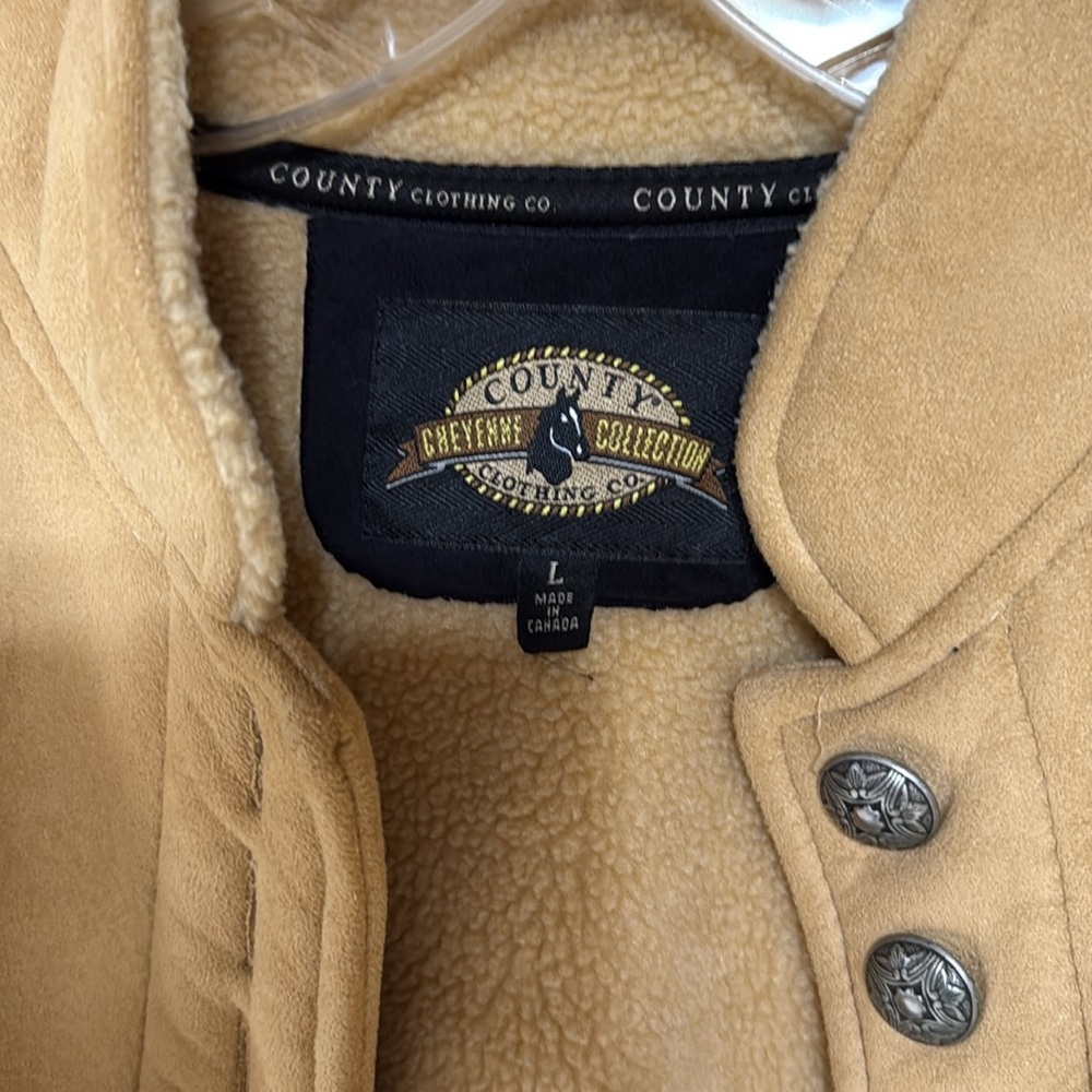 Women's Tan Teddy Jacket